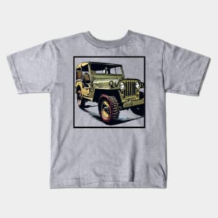 Jeep Willys Kids T-Shirt